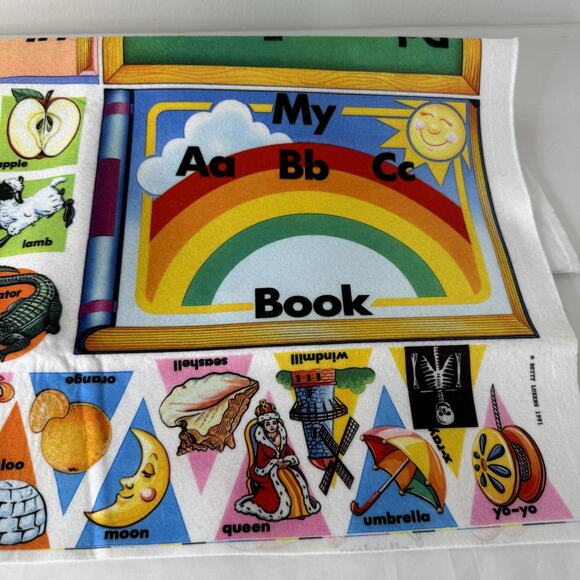 Vintage Betty Lukens Felt ABC Alphabet Kit Educational Activity Book Twelve - Picture 4 of 8